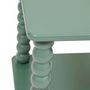 Voir la diapositive 2 : ATMOSPHERA Table d'Appoint Avec Étagère  Chamlo  45cm Vert Olive