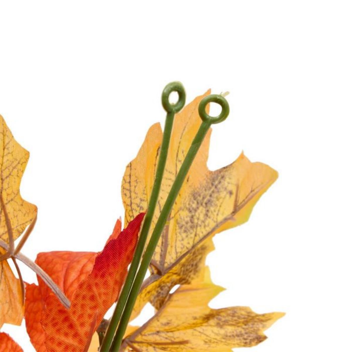 ATMOSPHERA Guirlande de Feuilles Artificielles  James  180cm Orange