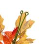 Voir la diapositive 3 : ATMOSPHERA Guirlande de Feuilles Artificielles  James  180cm Orange