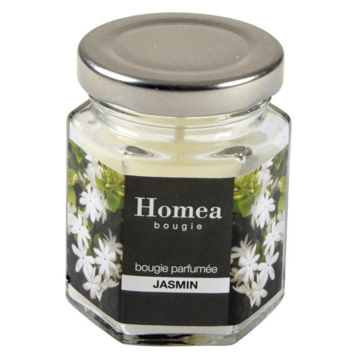 Paris Prix Bougie Verrine Parfumée  Essentiel  7cm Jasmin