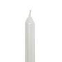 Voir la diapositive 2 : ATMOSPHERA Lot de 4 Bougies Bâton  Satin  25cm Blanc