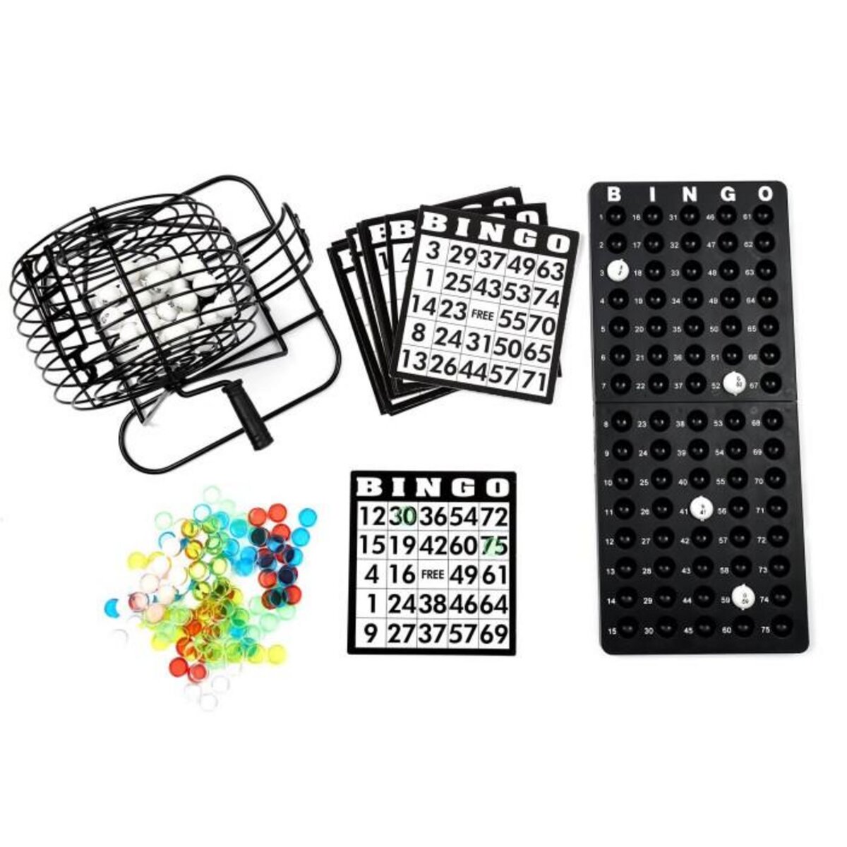 Paris Prix Jeu de Société  Bingo  23cm Noir & Blanc