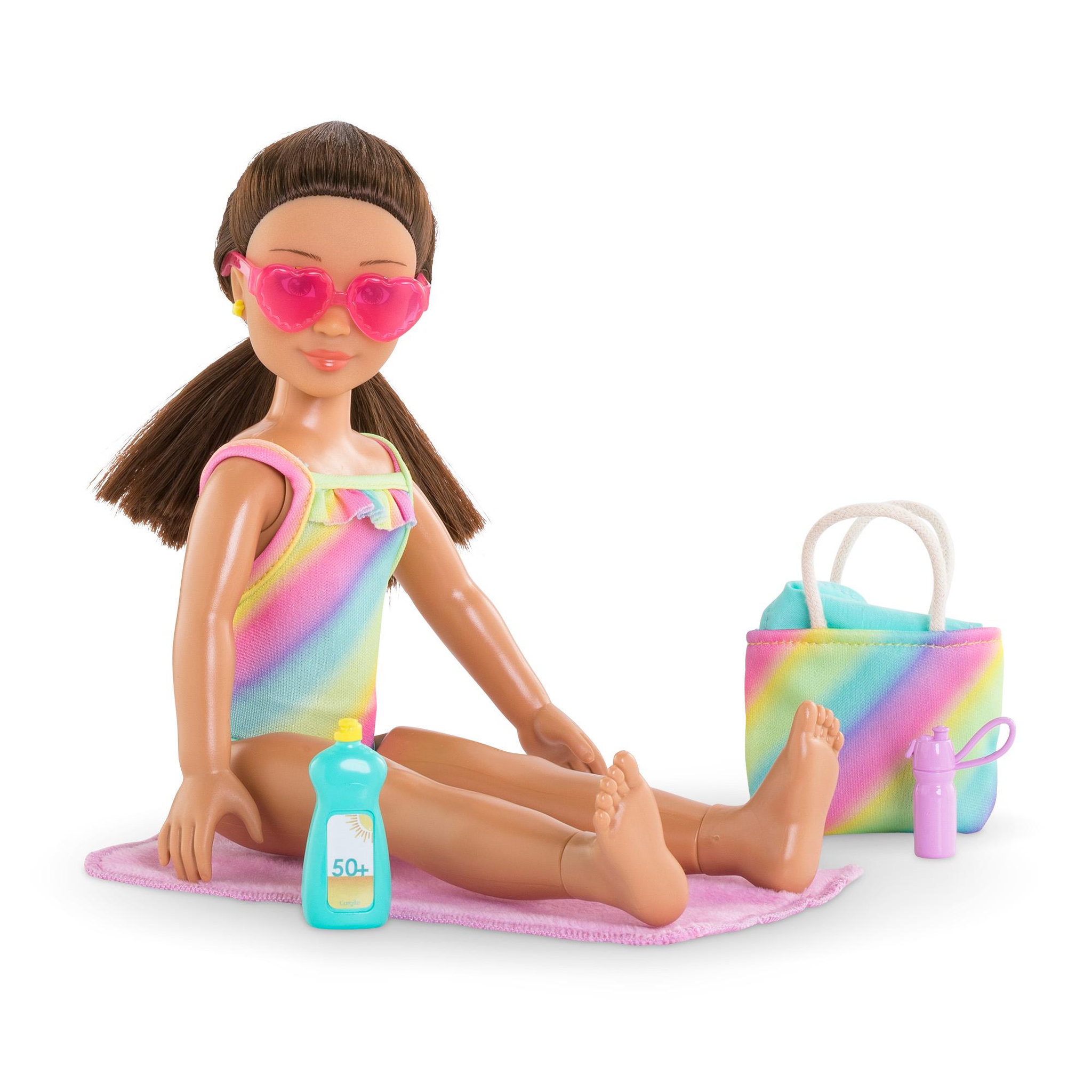 Voir la diapositive 3 : Corolle Coffret Poupée Corolle Girls Luna Plage