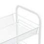 Voir la diapositive 5 : VIDAXL Chariot de cuisine a 5 niveaux Blanc 46x26x105 cm Fer