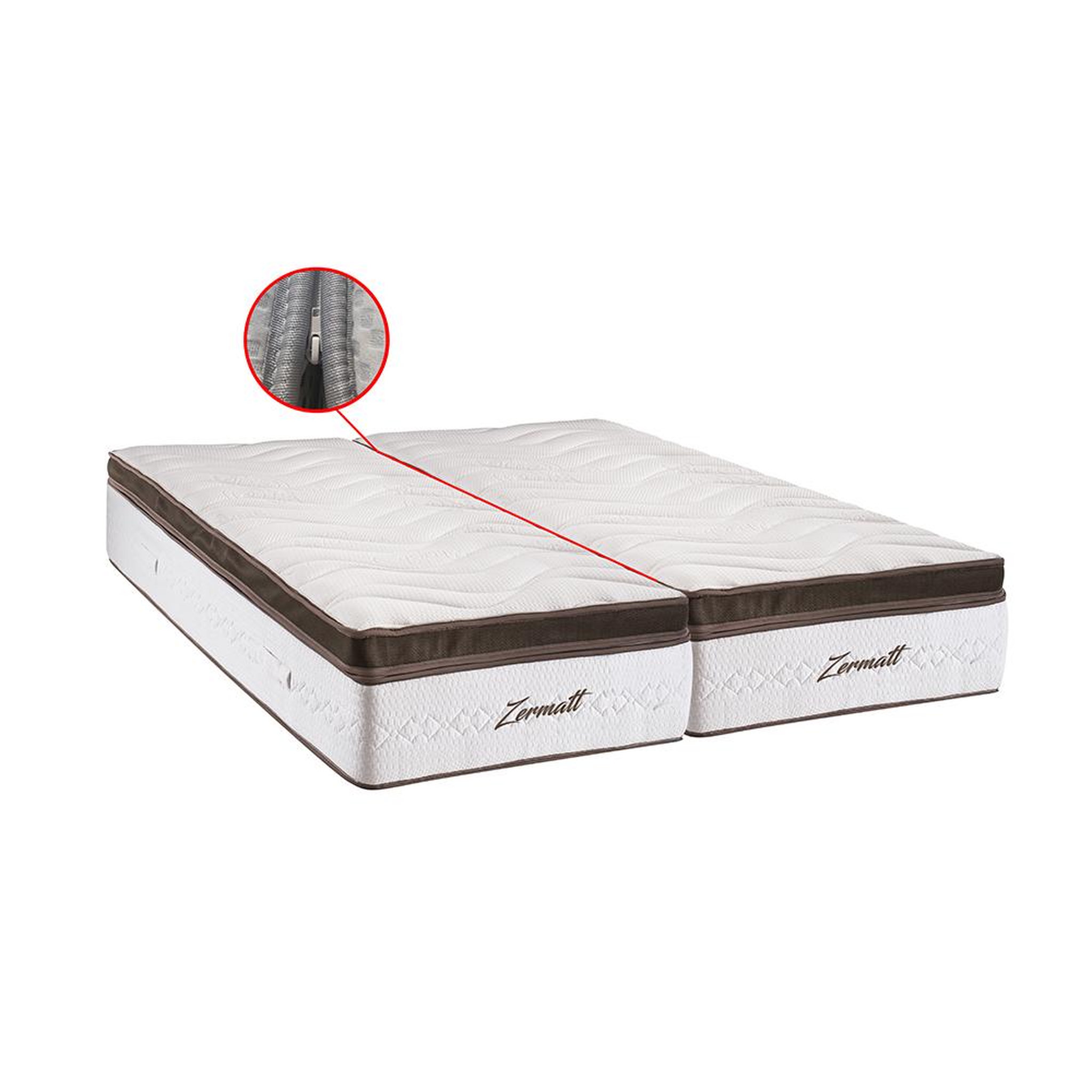 Voir la diapositive 5 : BELLECOUR Bellecour literie | matelas zermatt jumelle | mousse avec mémoire de forme