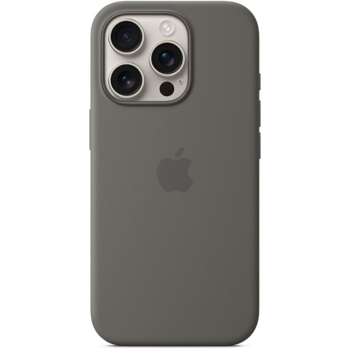 APPLE Coque iPhone 16 Pro MagSafe Gris minéral
