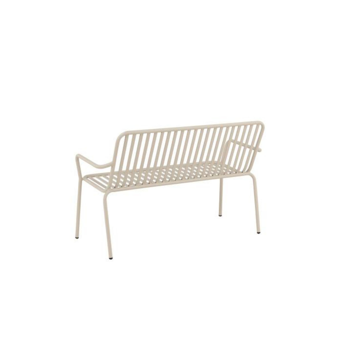 Paris Prix Banc de Jardin en Métal  Peking  130cm Beige