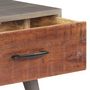 Voir la diapositive 5 : VIDAXL Table basse Gris 100x60x40 cm Bois massif de manguier brut