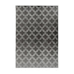 Paris Prix Tapis Vintage Fait Main  Monroe I  Anthracite. Coloris disponibles : Gris