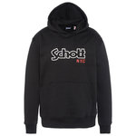 Schott Sweat à Capuche Noir Garçon Schott Sidney. Coloris disponibles : Noir