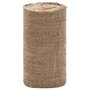 Voir la diapositive 2 : VIDAXL Rouleau de jute 0,25x25 m 100 % jute 200 g/m²