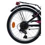 Voir la diapositive 2 : Vélo enfant (120/140 cm) / Modèle 20'' rigide fille   Olinda  de 115 à 140 cm - Fourche rigide - 6 vitesses - Dérailleur Shimano - Freins V-Brake - Equipé City