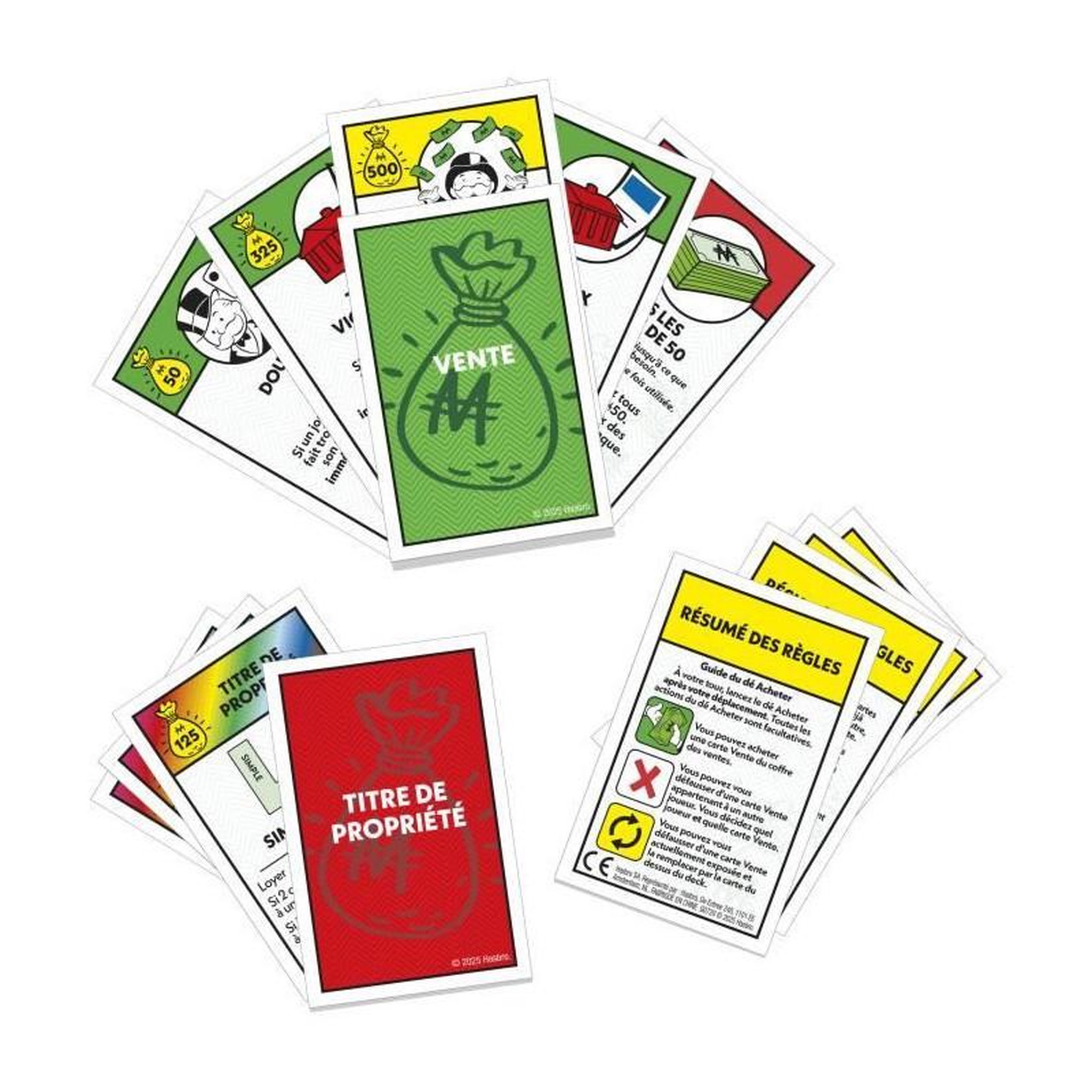 Voir la diapositive 4 : MONOPOLY Monopoly Extension Tout est a vendre, rend le jeu Monopoly classique plus amusant et plus rapide, jeux de plateau, 2 a 6 joueur