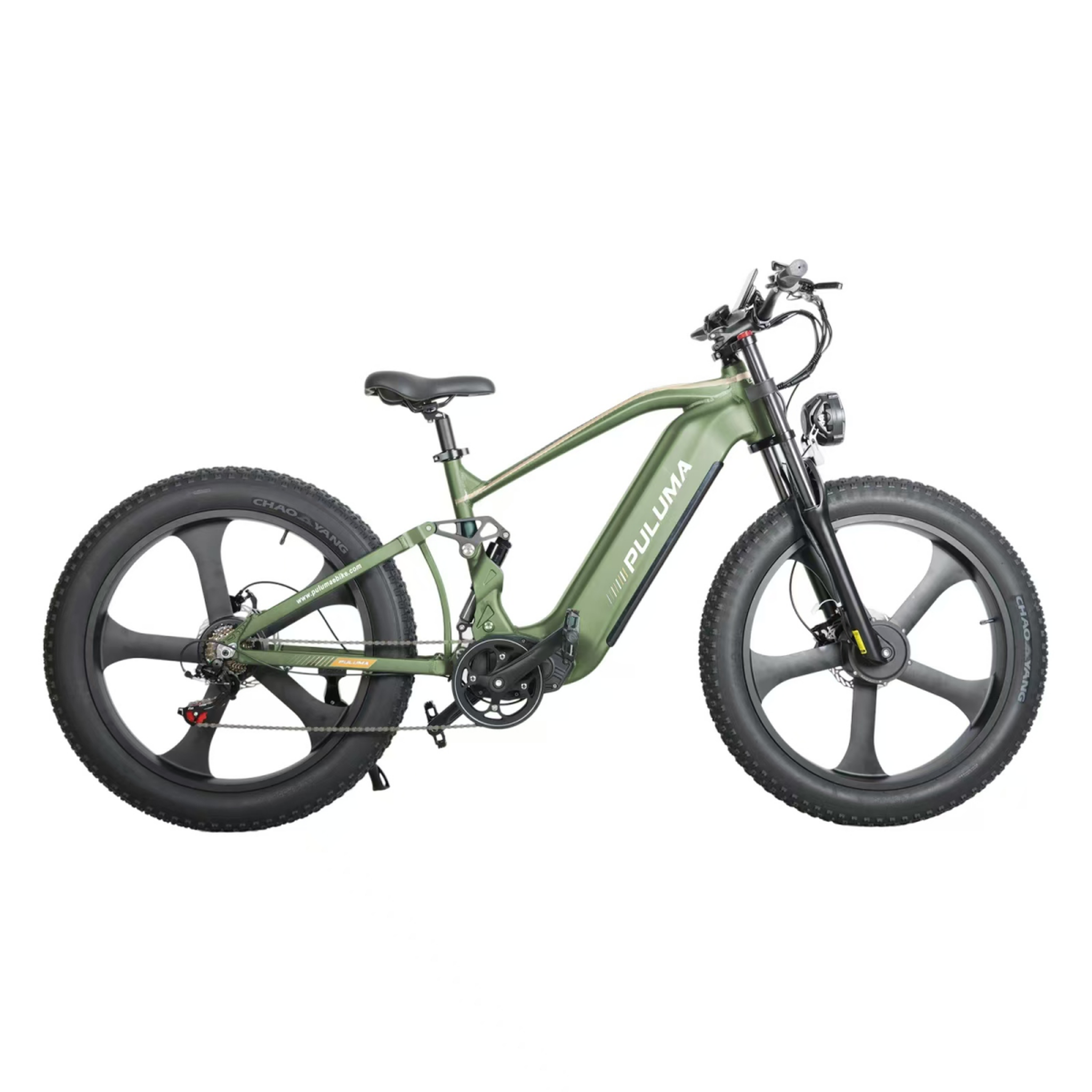 PULUMA Vélo électrique PULUMA PE900, double moteur, batterie 52 V 20 Ah, vélo Fat Bike 26 pouces