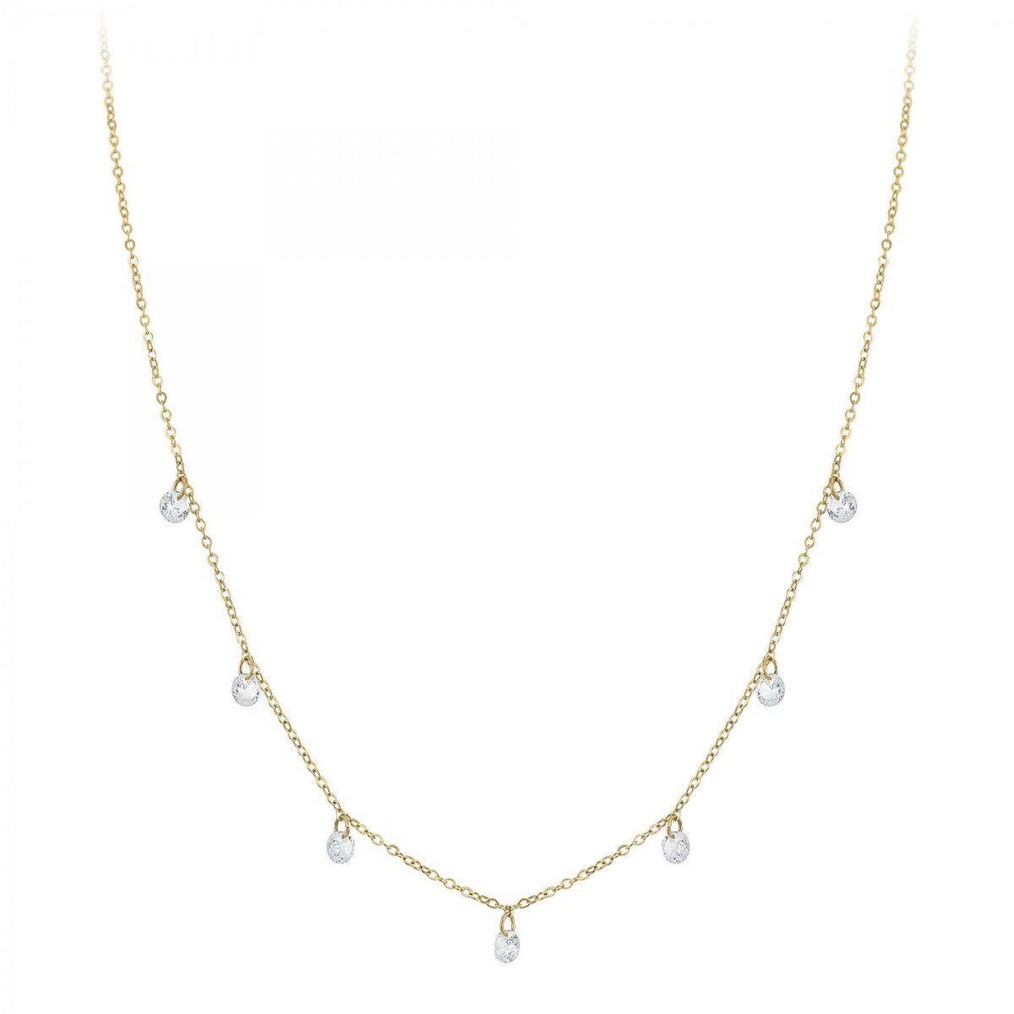 Voir la diapositive 3 : SC BOHEME Collier SC Bohème orné de Zirconium