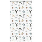 VIDAXL Store enrouleur de douche avec cassette largeur du tissu 136 cm