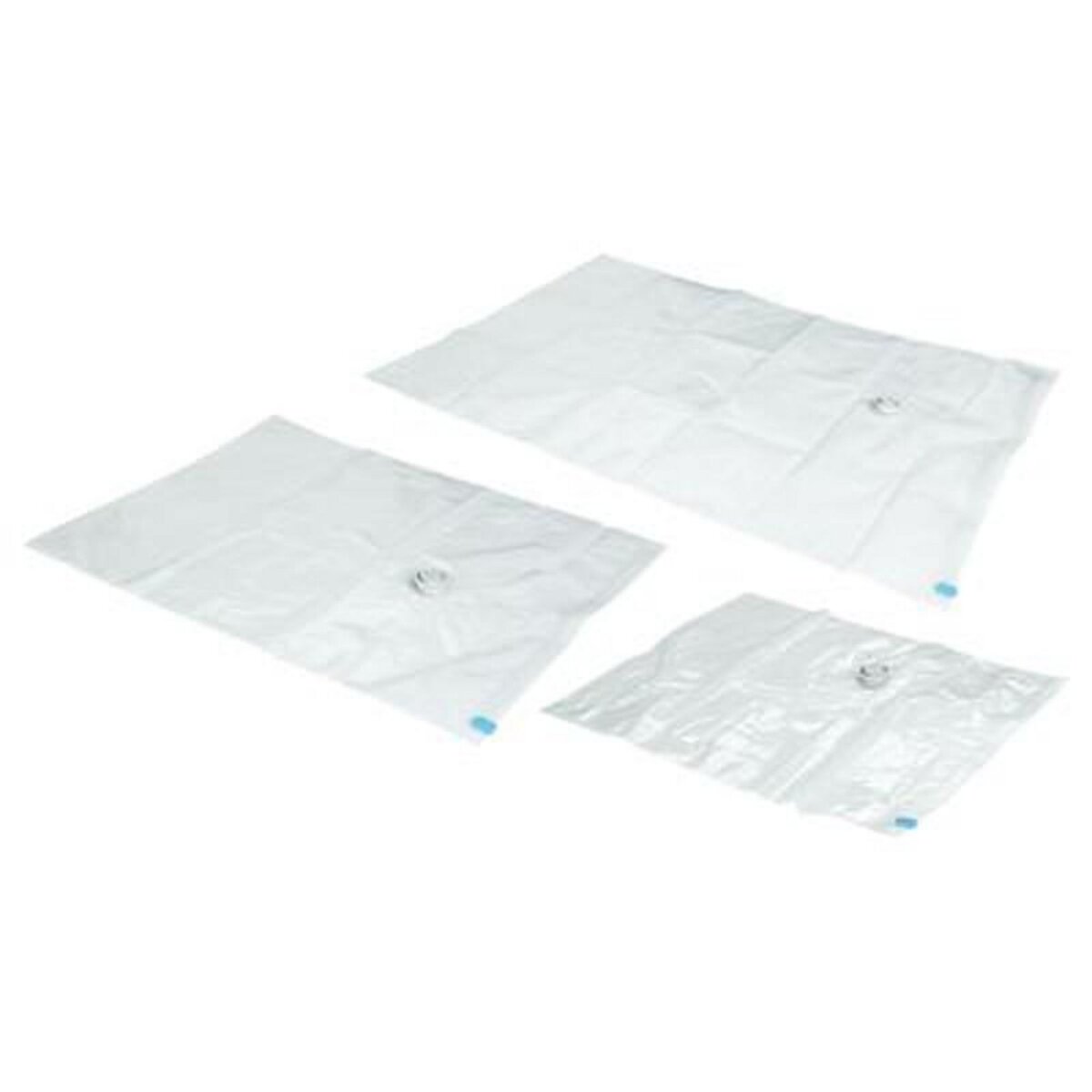 Lot de 10 Sacs de Rangement Sous Vide 120cm Transparent pas cher