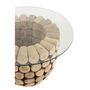 Voir la diapositive 3 : Paris Prix Table d'Appoint Design  Mivida  70cm Naturel