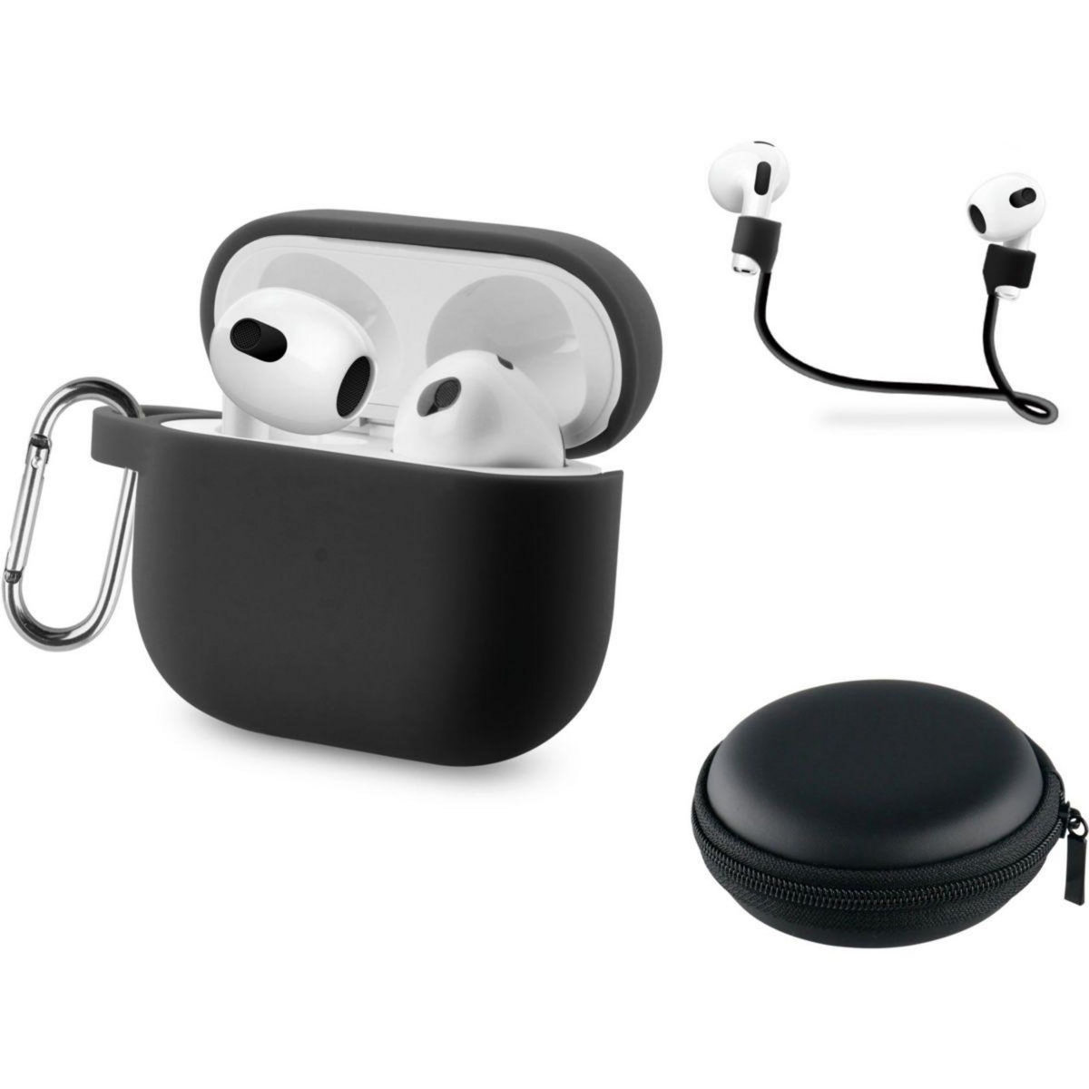 ESSENTIEL B Etui Airpods 3 noir