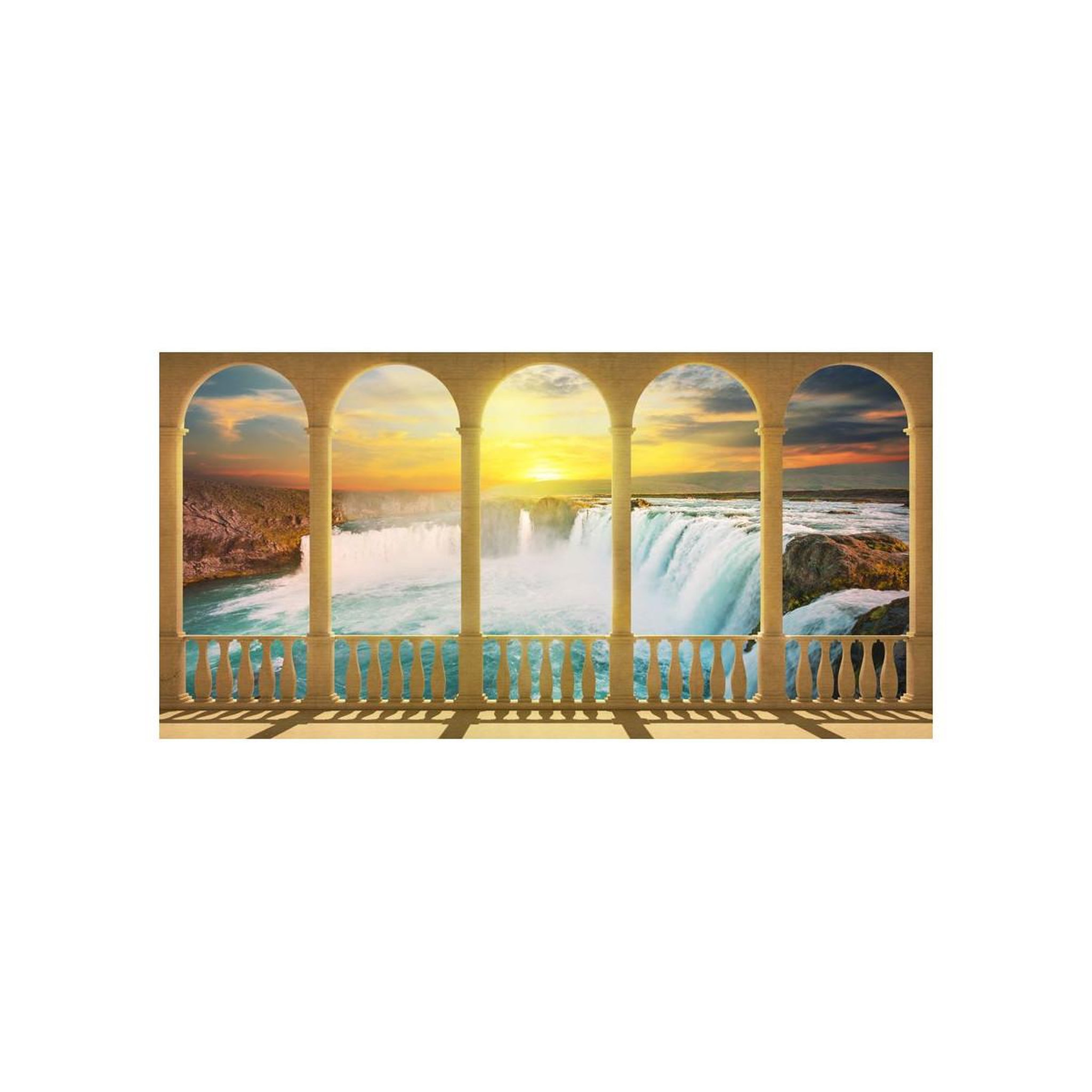 Voir la diapositive 2 : Paris Prix Papier peint xxl  dream about niagara falls  270x550cm