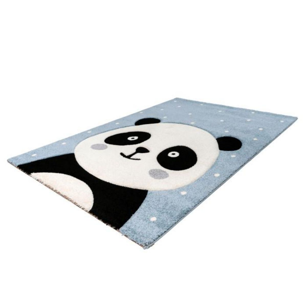 Paris Prix Tapis de Chambre Enfant Panda  Madurra  Bleu