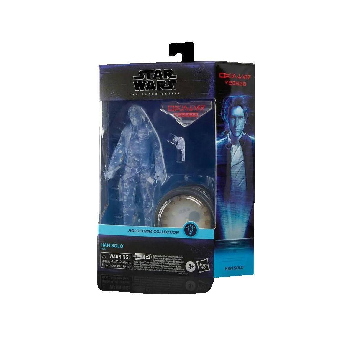 HASBRO Figurine Hasbro Han Solo Hologramme bleu translucide