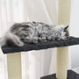 Voir la diapositive 4 : VIDAXL Arbre a chat avec griffoirs en sisal Gris fonce 155 cm