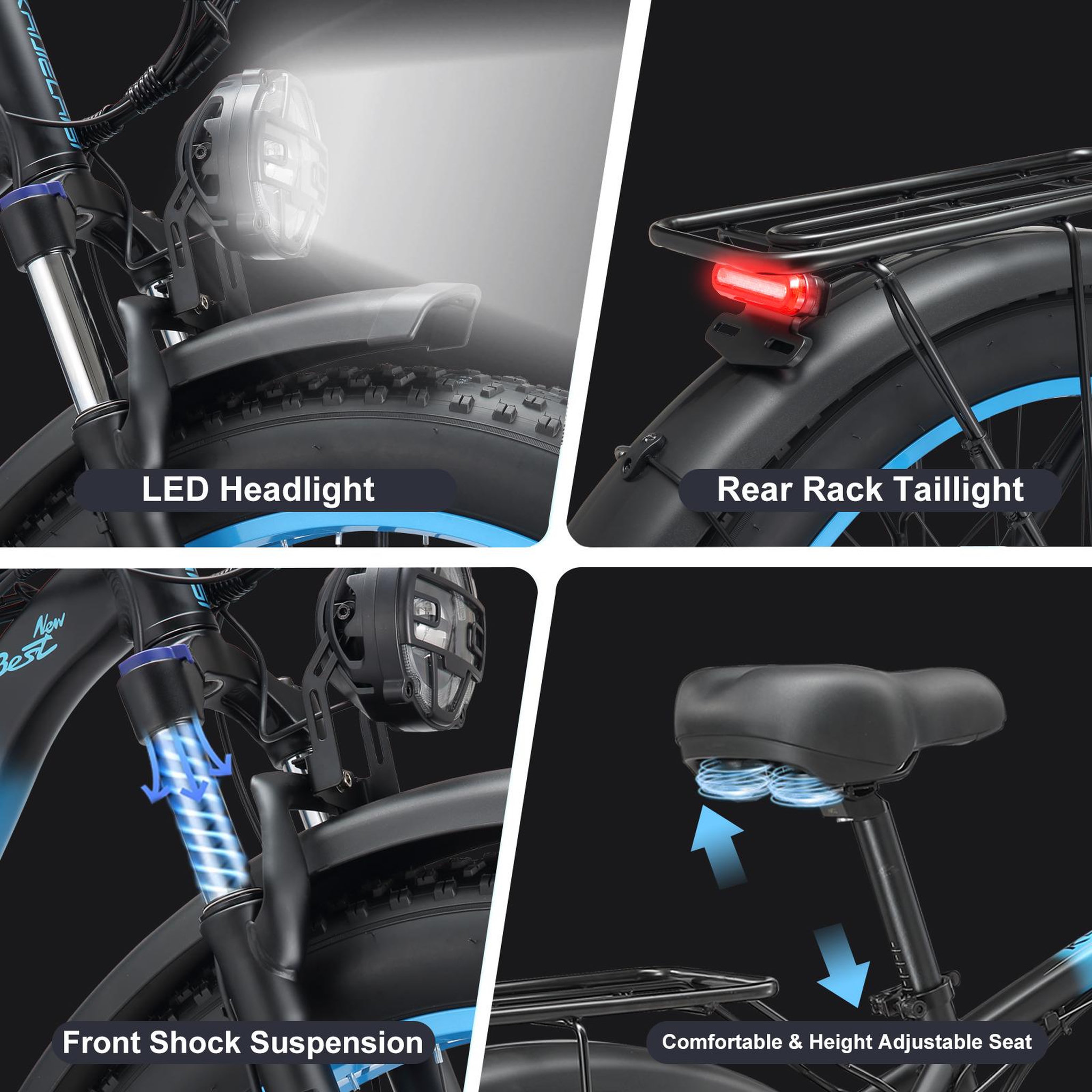 Voir la diapositive 4 : KAIJIELAISI Kaijielaisi v3 vélo électrique