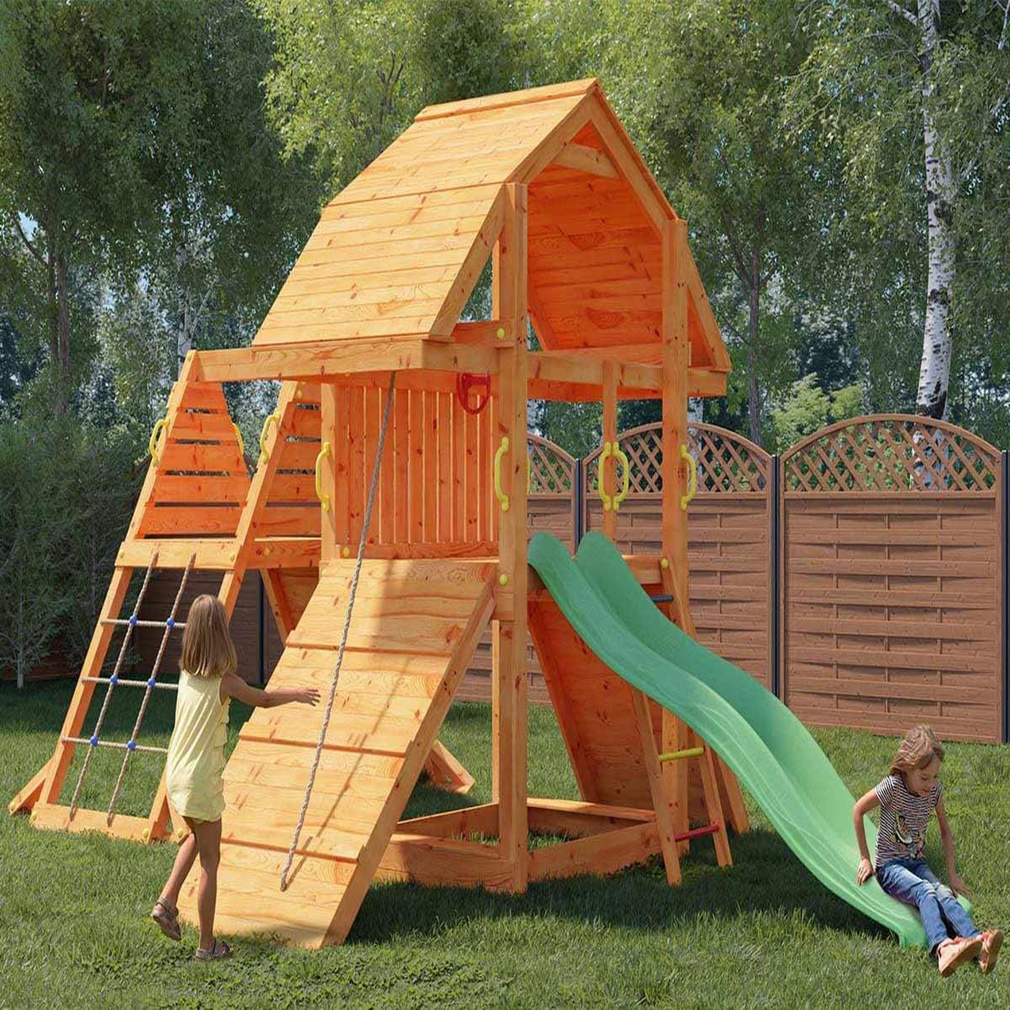 Voir la diapositive 6 : Fungoo Aire de jeux Buffalo Spider - Fungoo