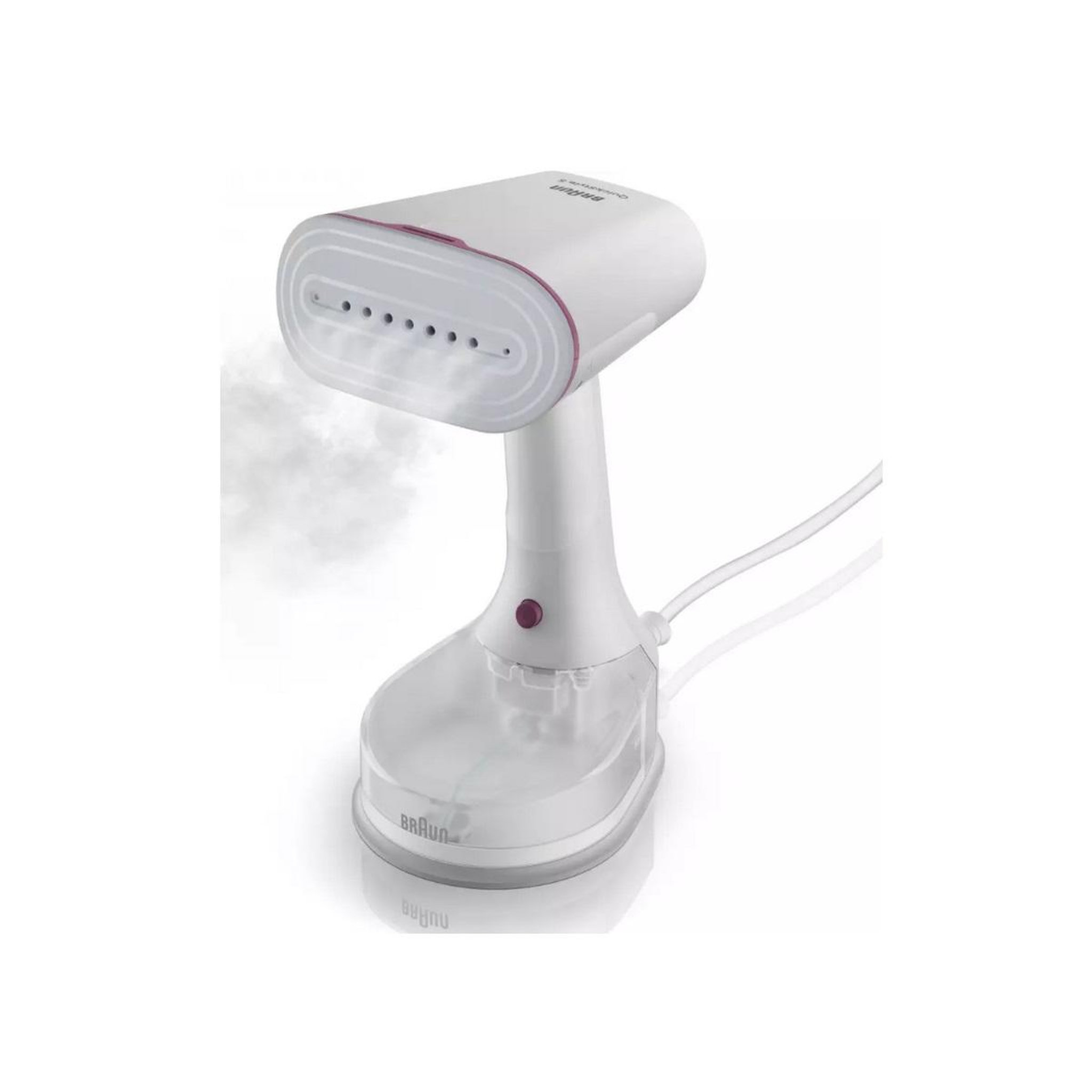 Voir la diapositive 3 : BRAUN Défroisseur vapeur à main 22g/mn 1200w blanc - gs5011pu