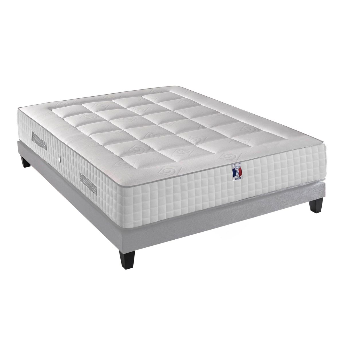Matelas ressort ensachés 140x190 cm KING MEMO
