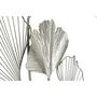 Voir la diapositive 3 : Paris Prix Décoration Murale en Métal  Goxy  86cm Argent