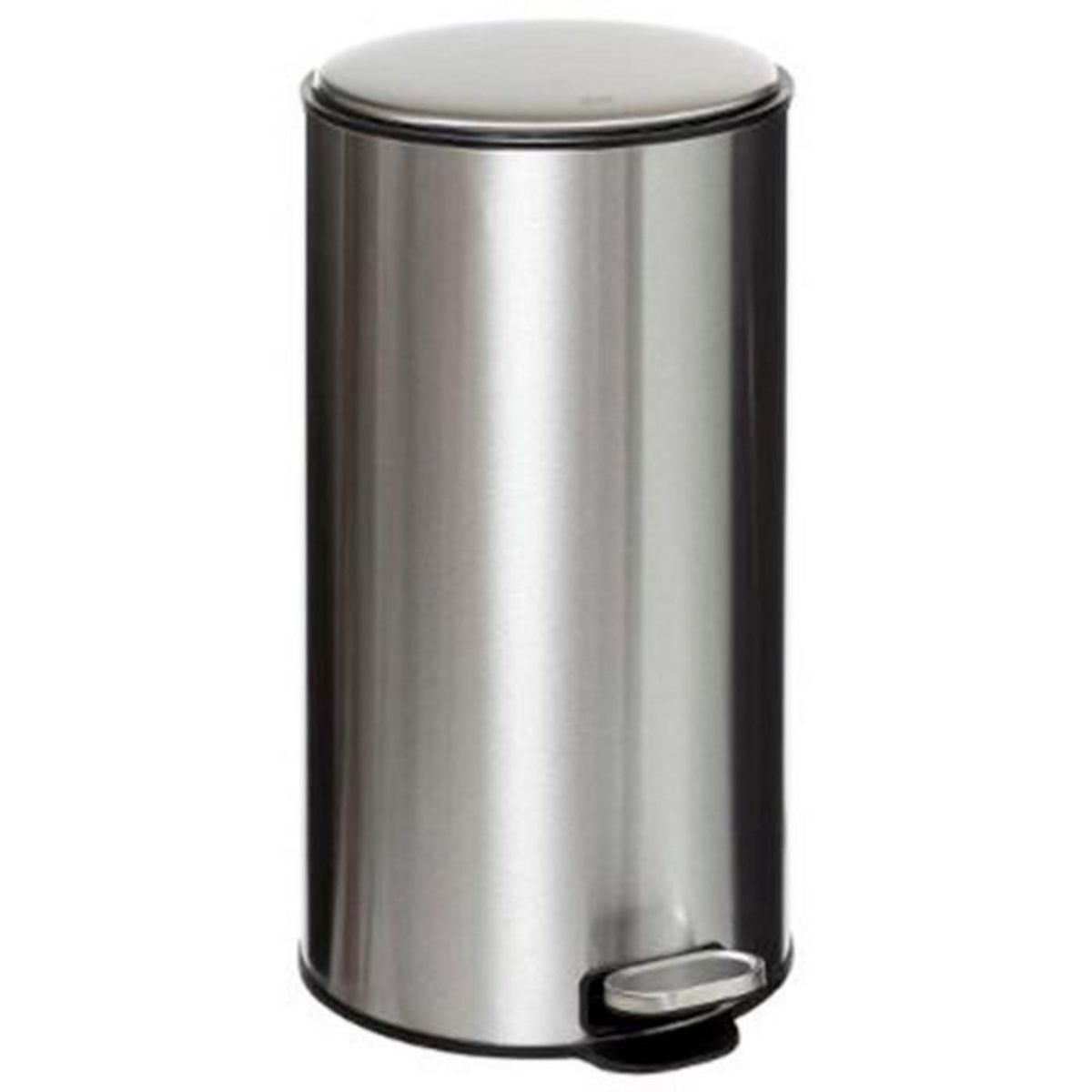 FIVE Poubelle de Cuisine en Métal  Delta  30L Inox