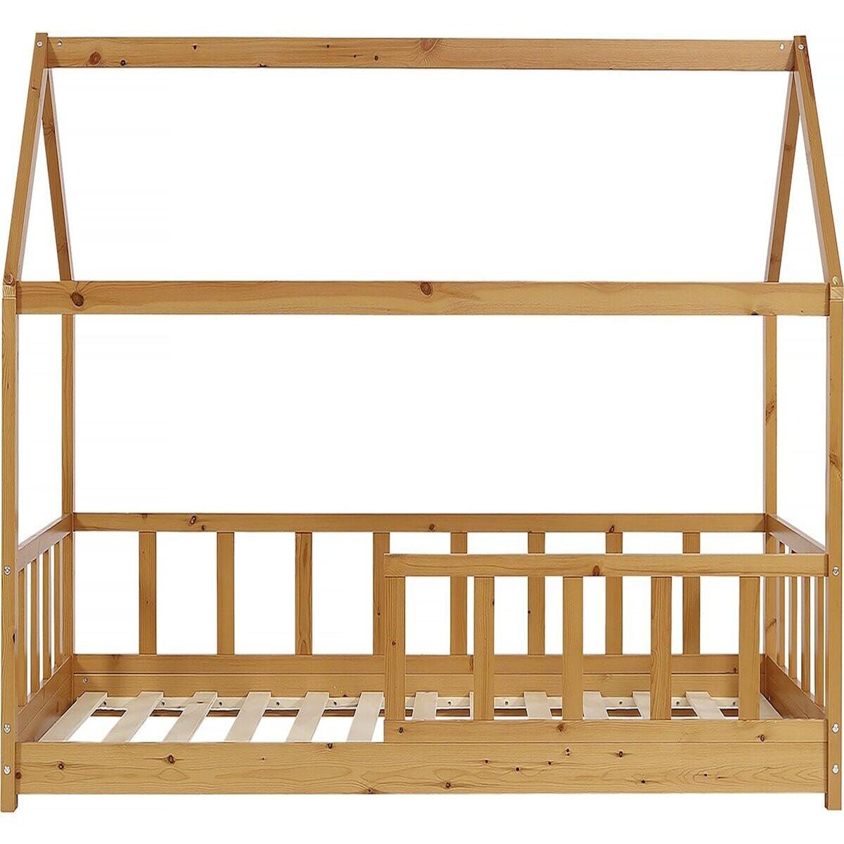 Habitat et Jardin Lit cabane en bois pour enfant  Mila  - 90 x 190 cm - Marron