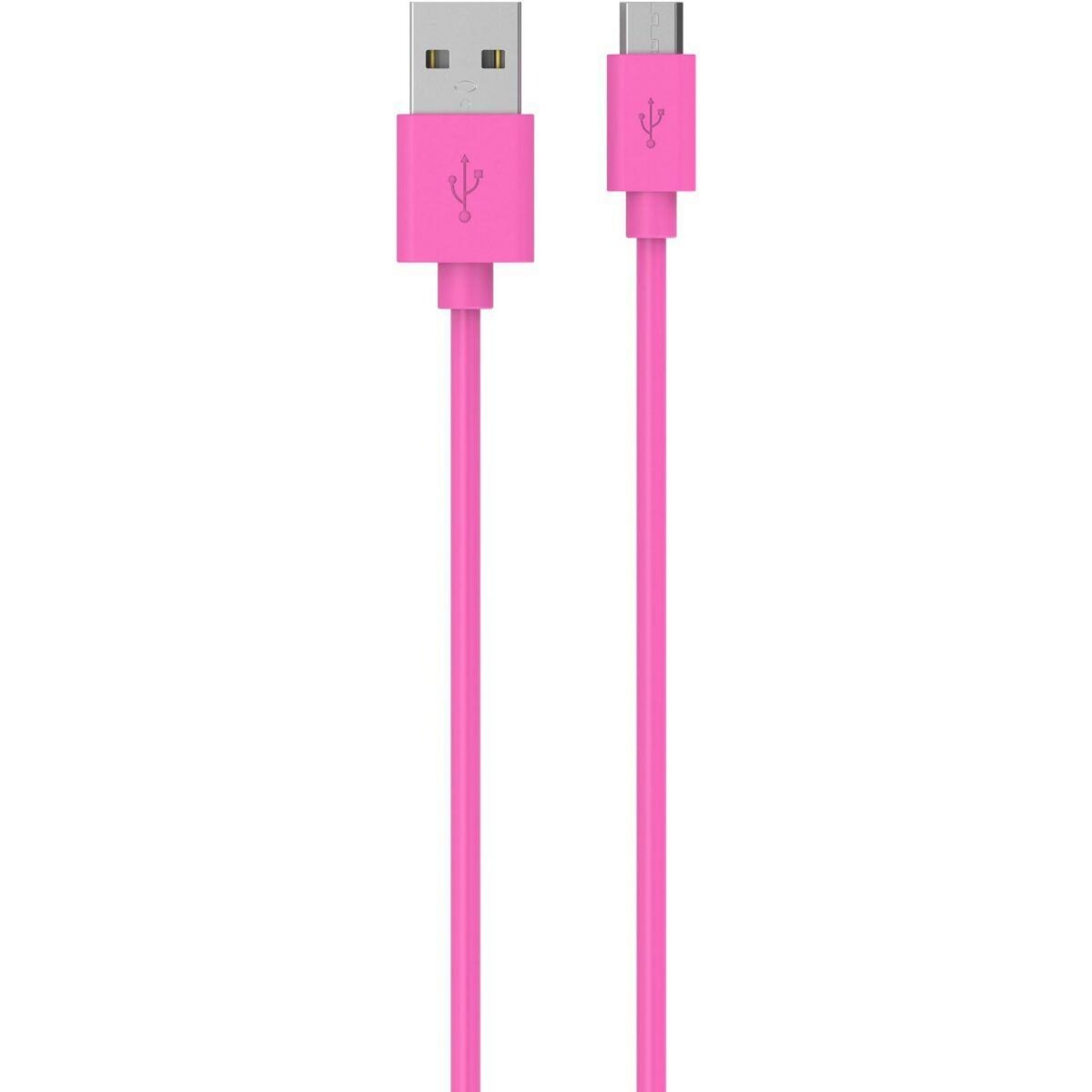 ESSENTIEL B Câble micro USB vers USB rose 1m
