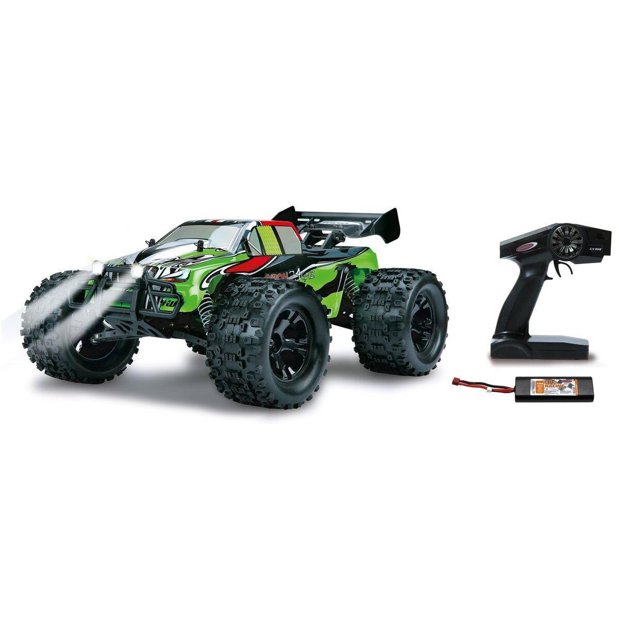 Jamara Akron monstertruck bl 4wd 1:10 lipo 2,4ghz wheelybar
