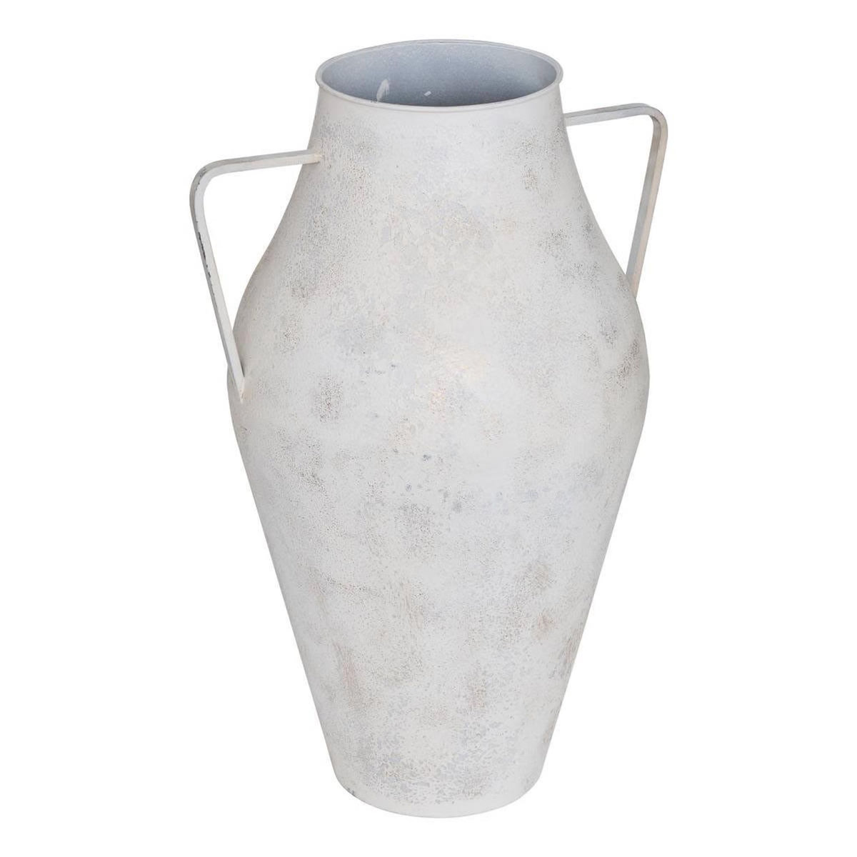 ATMOSPHERA Vase Déco en Métal  Glady  58cm Gris