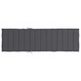 Voir la diapositive 5 : VIDAXL Coussin de chaise longue anthracite 200x70x3 cm tissu oxford