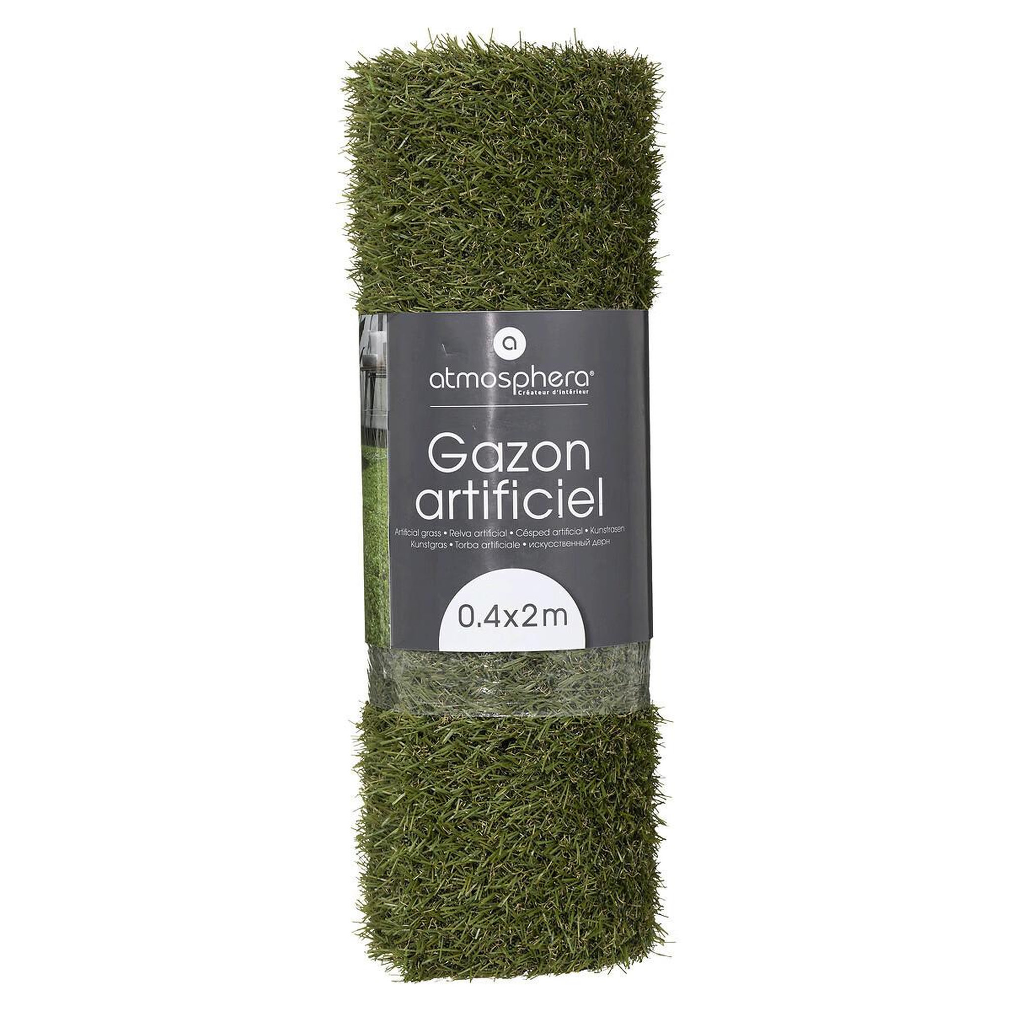 ATMOSPHERA Rouleau de gazon artificiel  grass  40x200cm vert