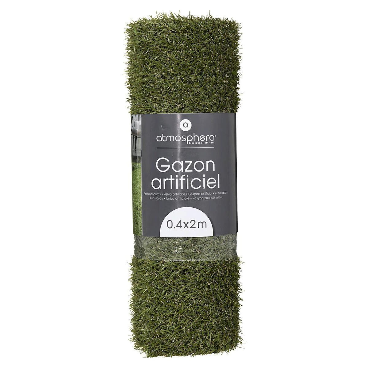 ATMOSPHERA Rouleau de Gazon Artificiel  Grass  40x200cm Vert