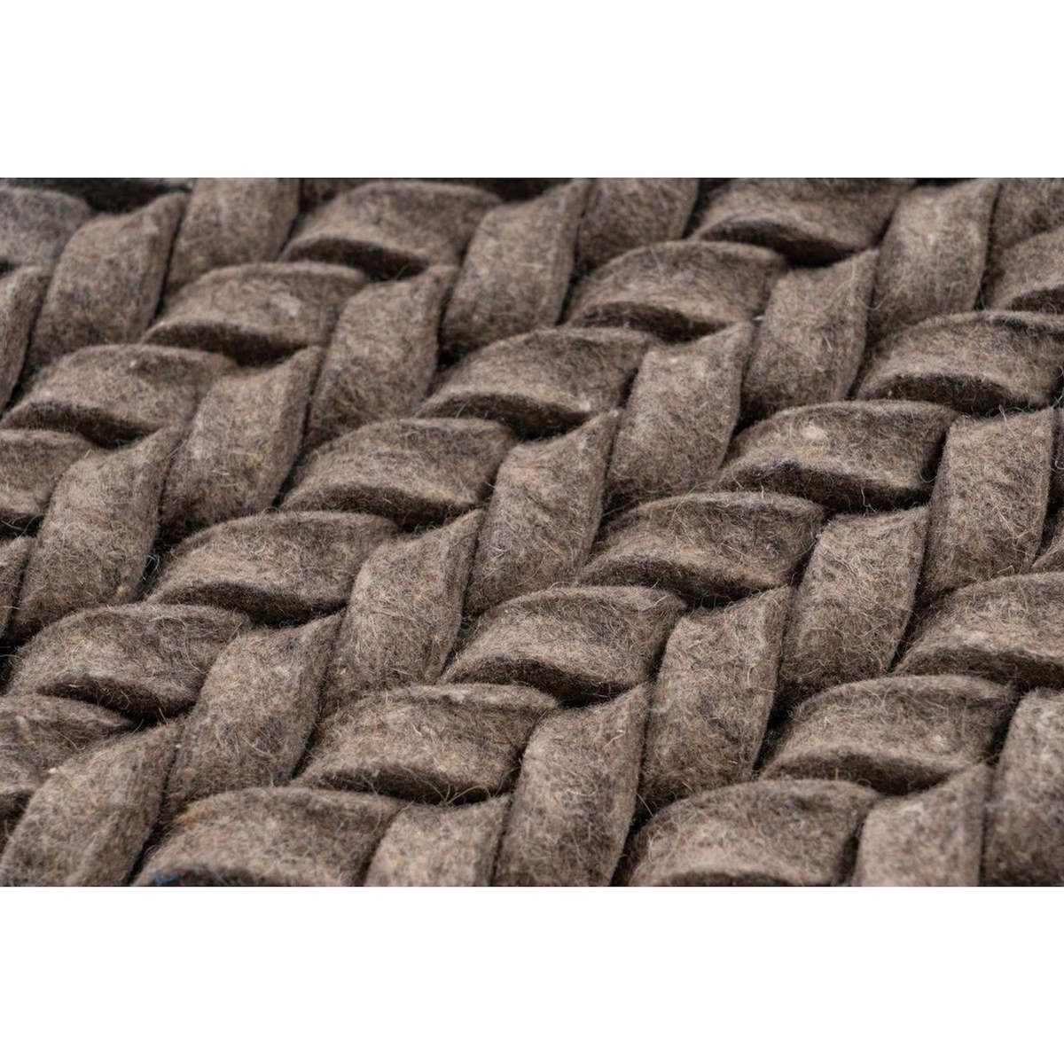 Paris Prix Tapis en Laine Tissé à la Main  Robbie  Taupe