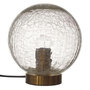 Voir la diapositive 1 : Paris Prix Lampe à Poser Boule  Lounge  22cm Transparent