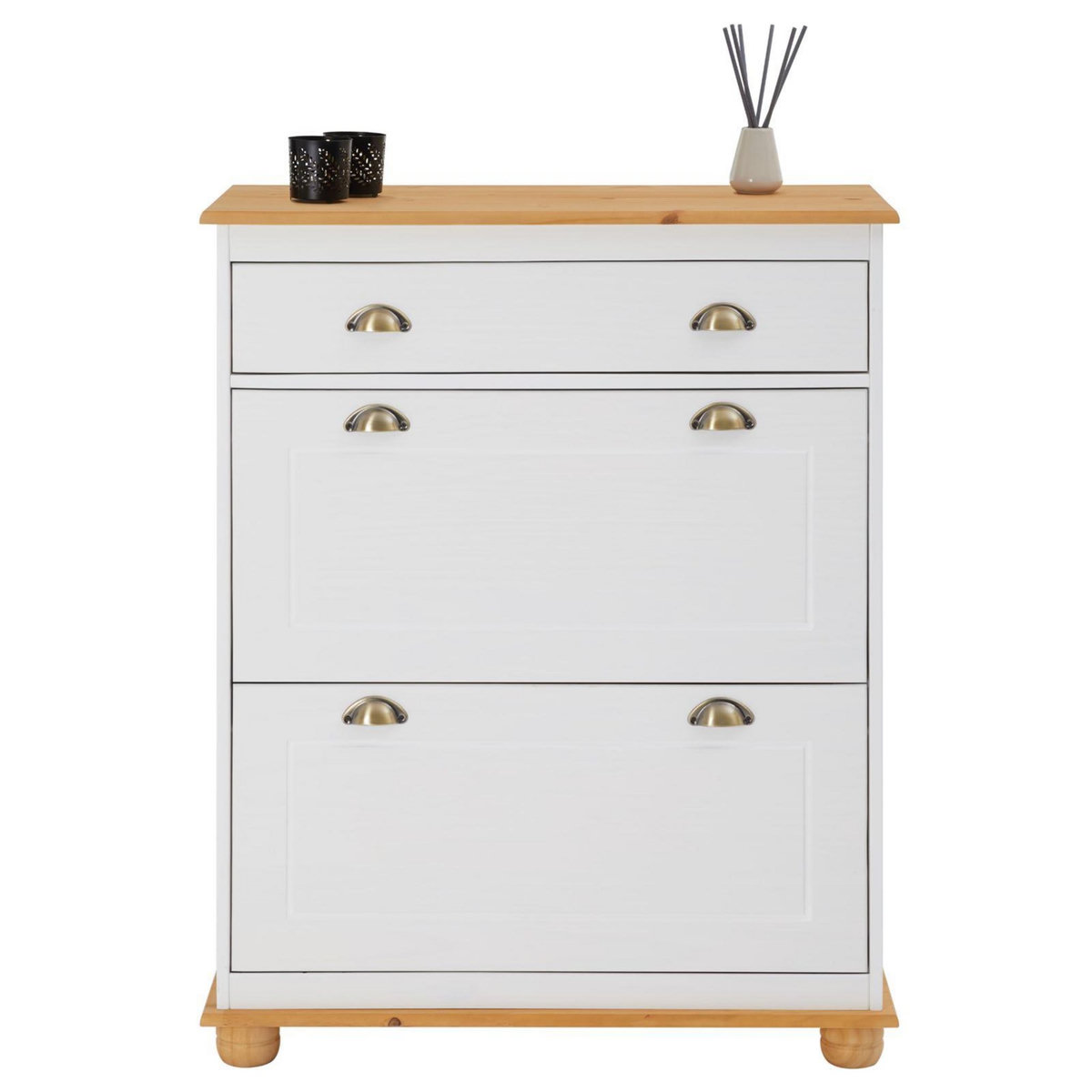 IDIMEX Meuble à chaussures en pin COLMAR