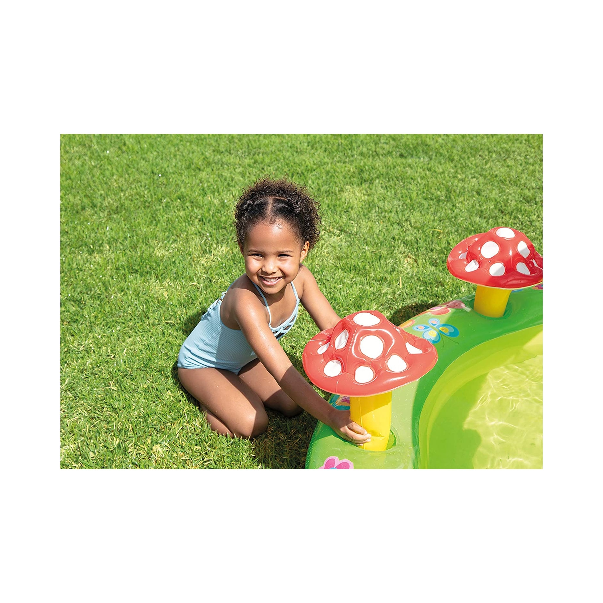 Voir la diapositive 5 : INTEX Mon aire de jeux de jardin 290 x 180 x 104 cm