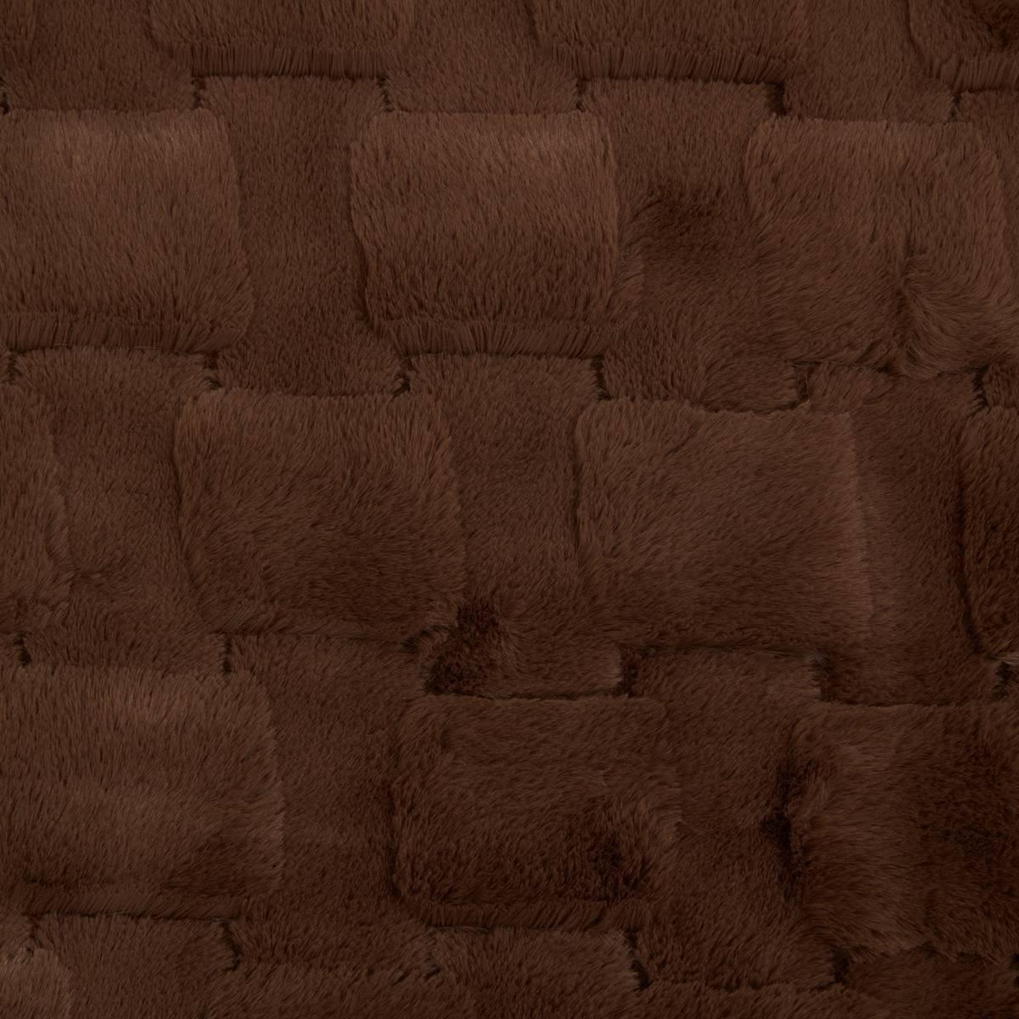 Voir la diapositive 4 : ATMOSPHERA Plaid imitation fourrure  nalia  180x230cm marron tonka