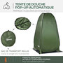 Voir la diapositive 5 : OUTSUNNY Tente de douche pliable pop-up automatique instantanée cabinet de changement camping polyester vert
