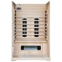 Voir la diapositive 2 : CONCEPT USINE Cabine de sauna luxe infrarouge 2 places NARVIK