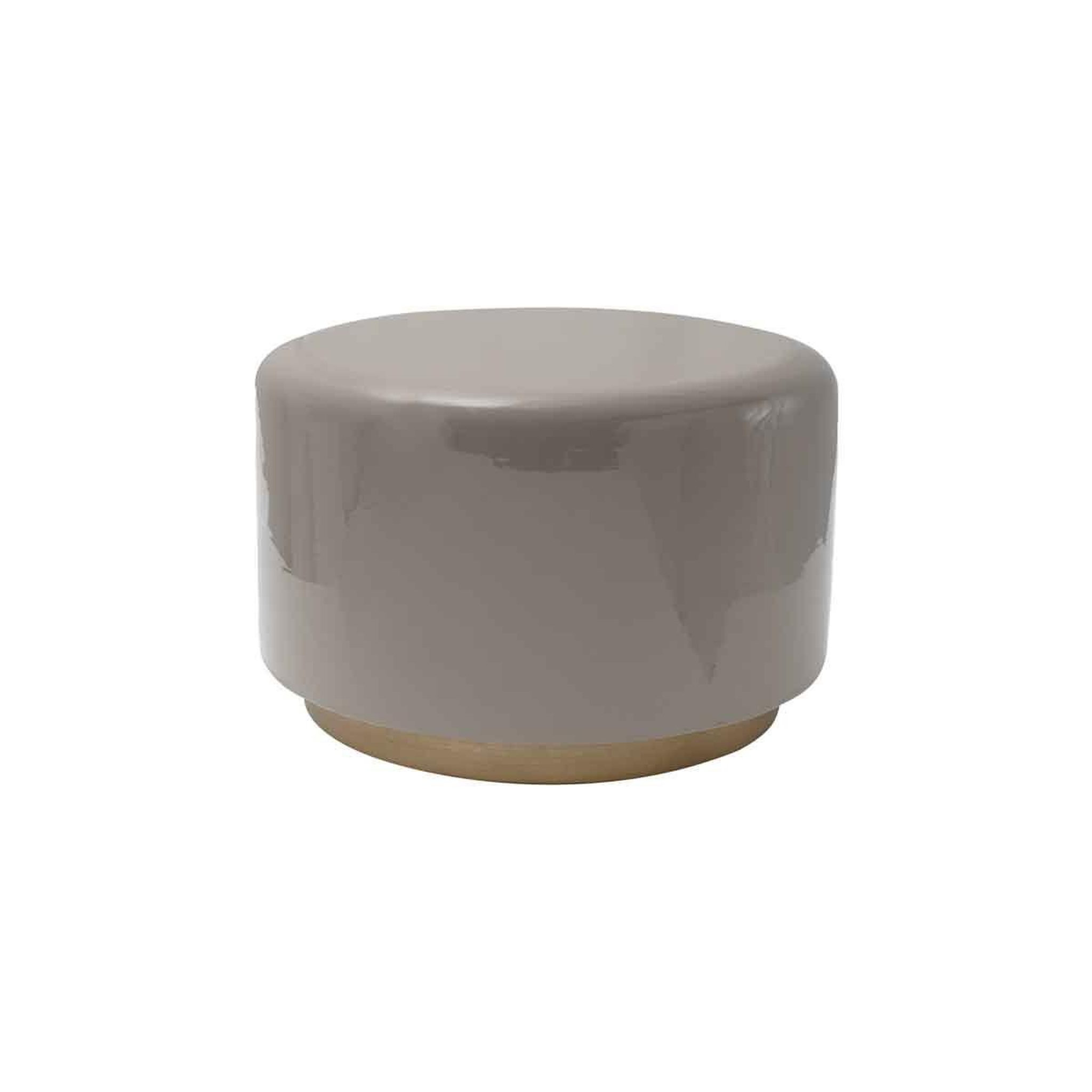 Voir la diapositive 2 : Paris Prix Tabouret Rond Design  Artisse  51cm Gris