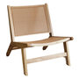 Voir la diapositive 1 : Paris Prix Fauteuil en Bois  Bali  72cm Naturel