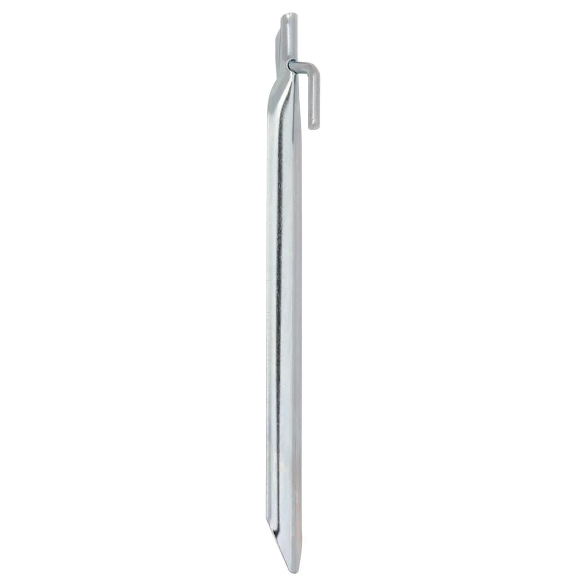 Voir la diapositive 2 : VIDAXL Piquets de tente 24pcs en forme de V 25cm Ø20mm acier galvanise